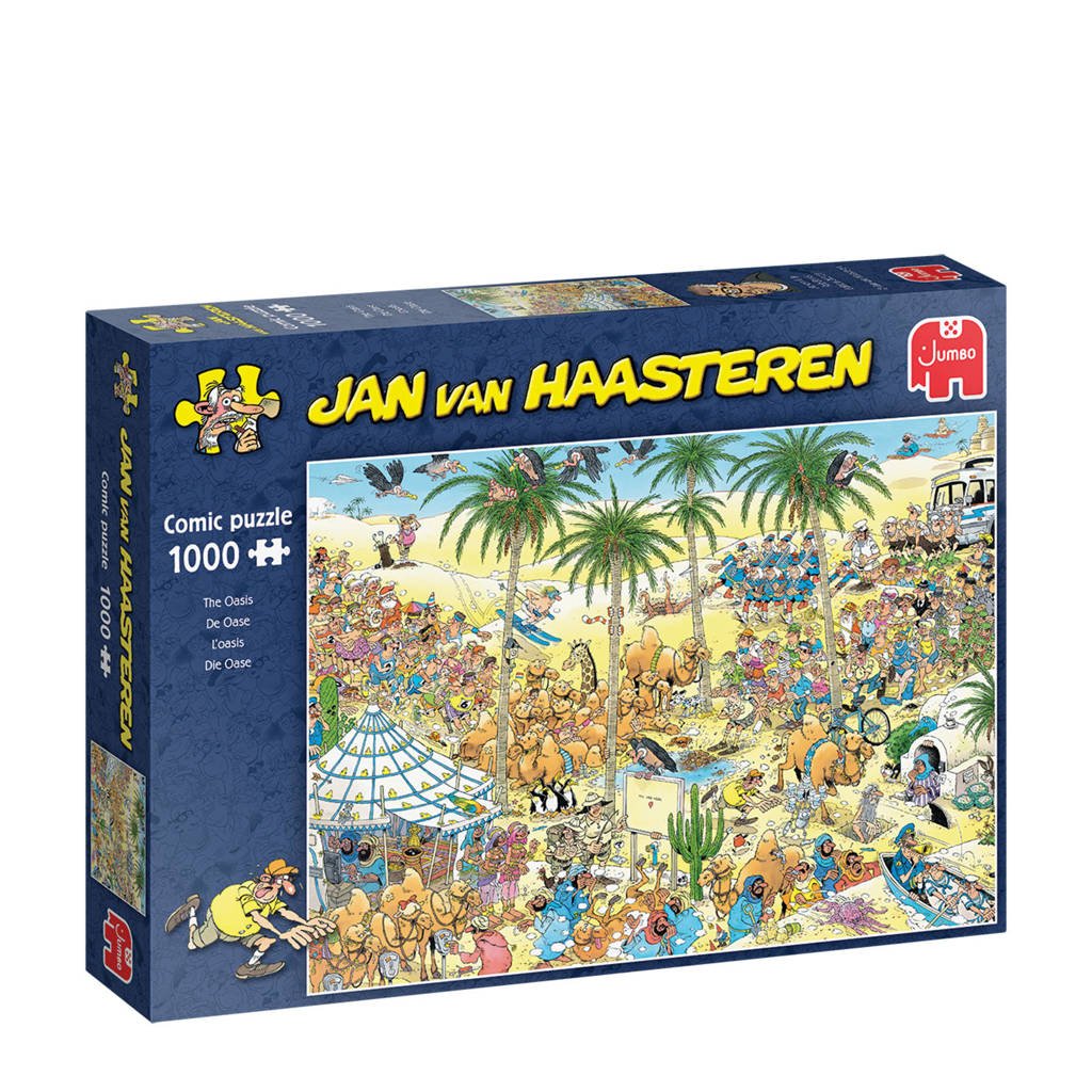 Jan van Haasteren De oase  legpuzzel 1000 stukjes
