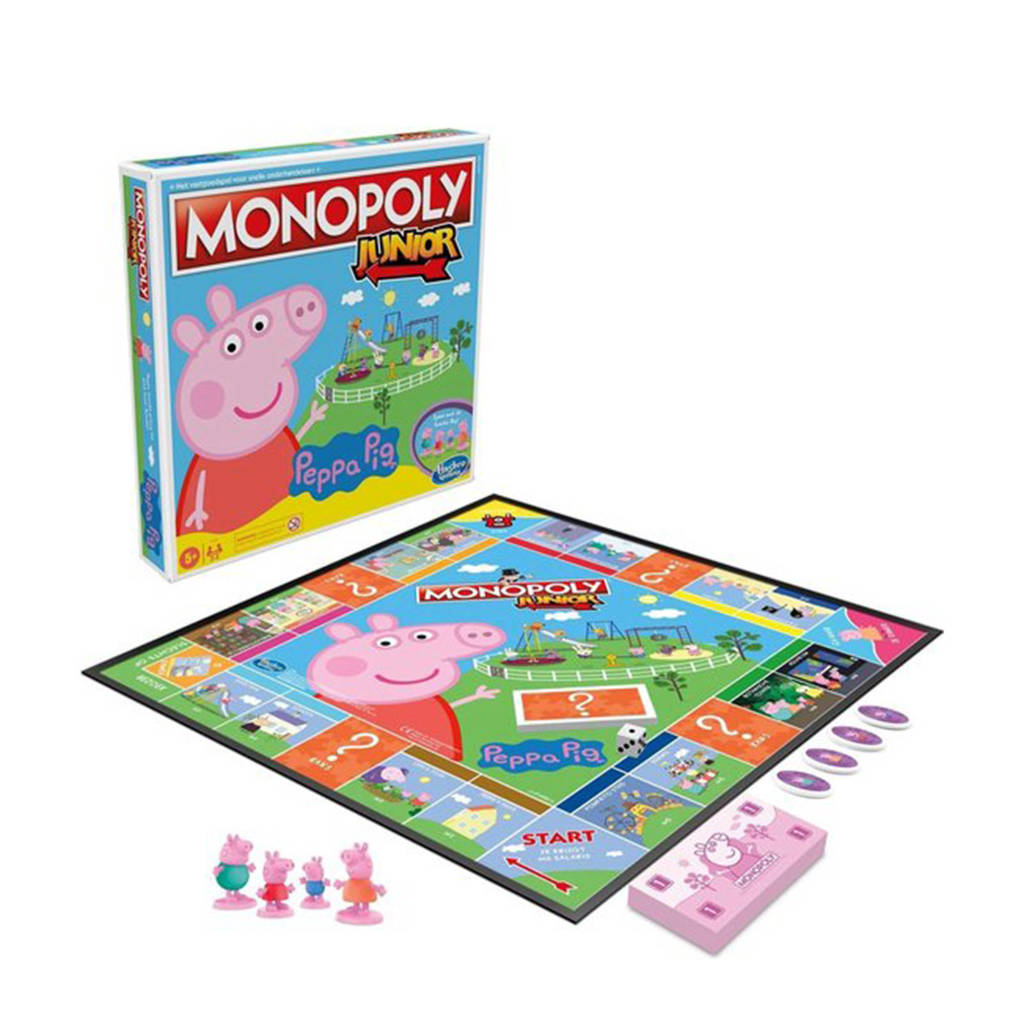 Hasbro Gaming Monopoly Junior Peppa Pig bordspel