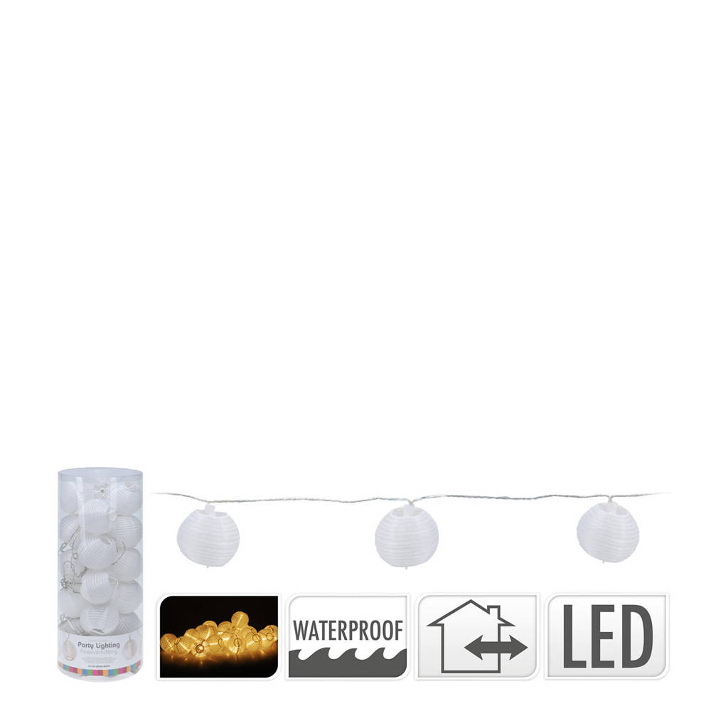 Wilderness lampionnensnoer met LED verlichting
