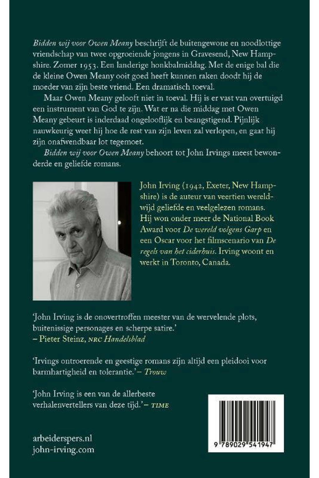 John Irving Bidden wij voor Owen Meany wehkamp John Irving Bidden wij voor Owen Meany wehkamp