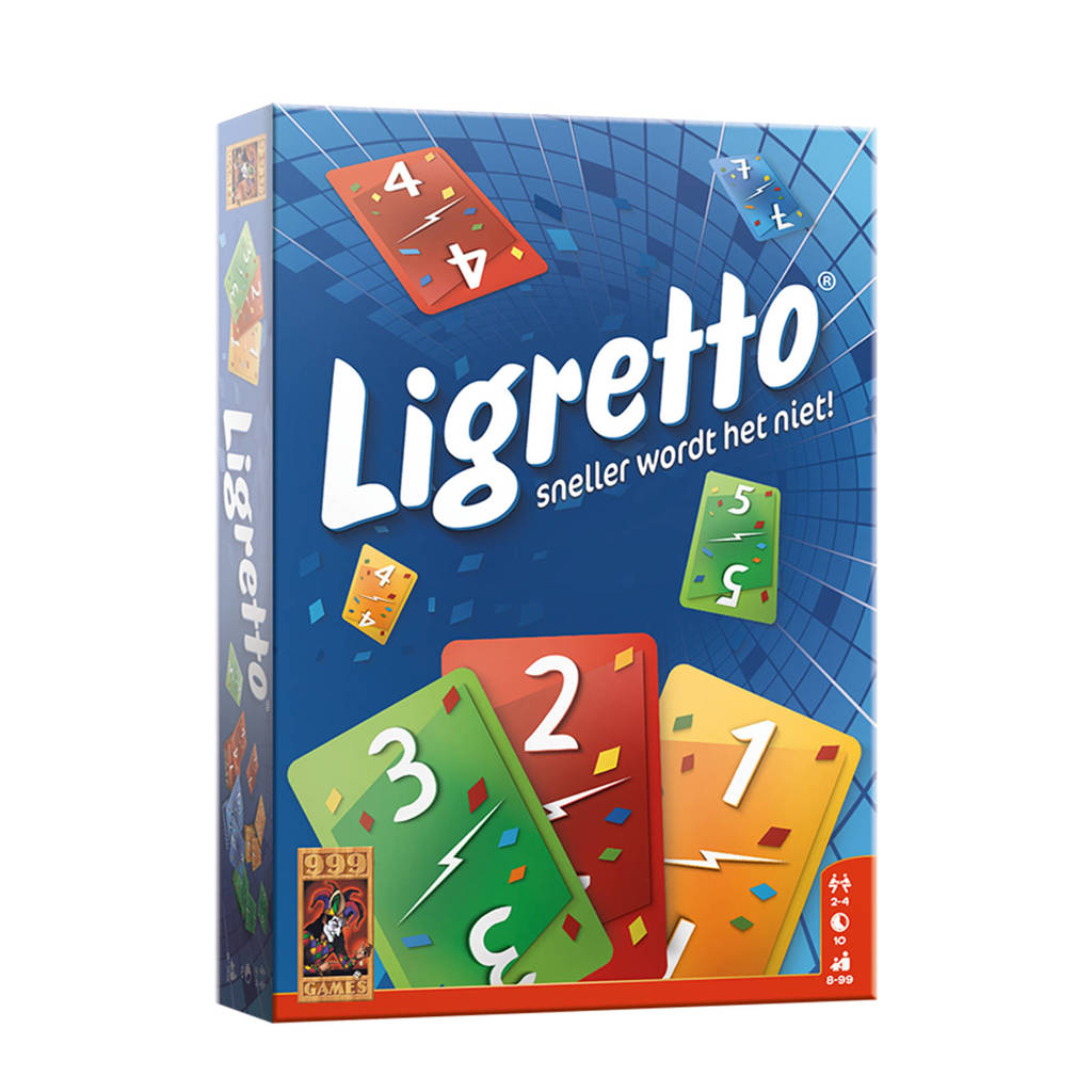 999 Games Ligretto blauw kaartspel