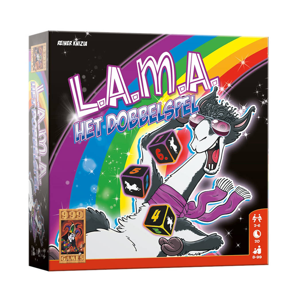 999 Games Lama Het  dobbelspel