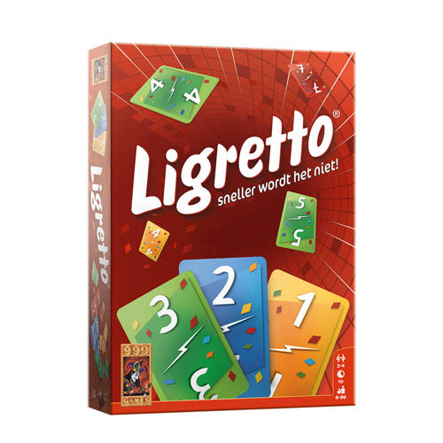 Wehkamp 999 Games Ligretto rood aanbieding