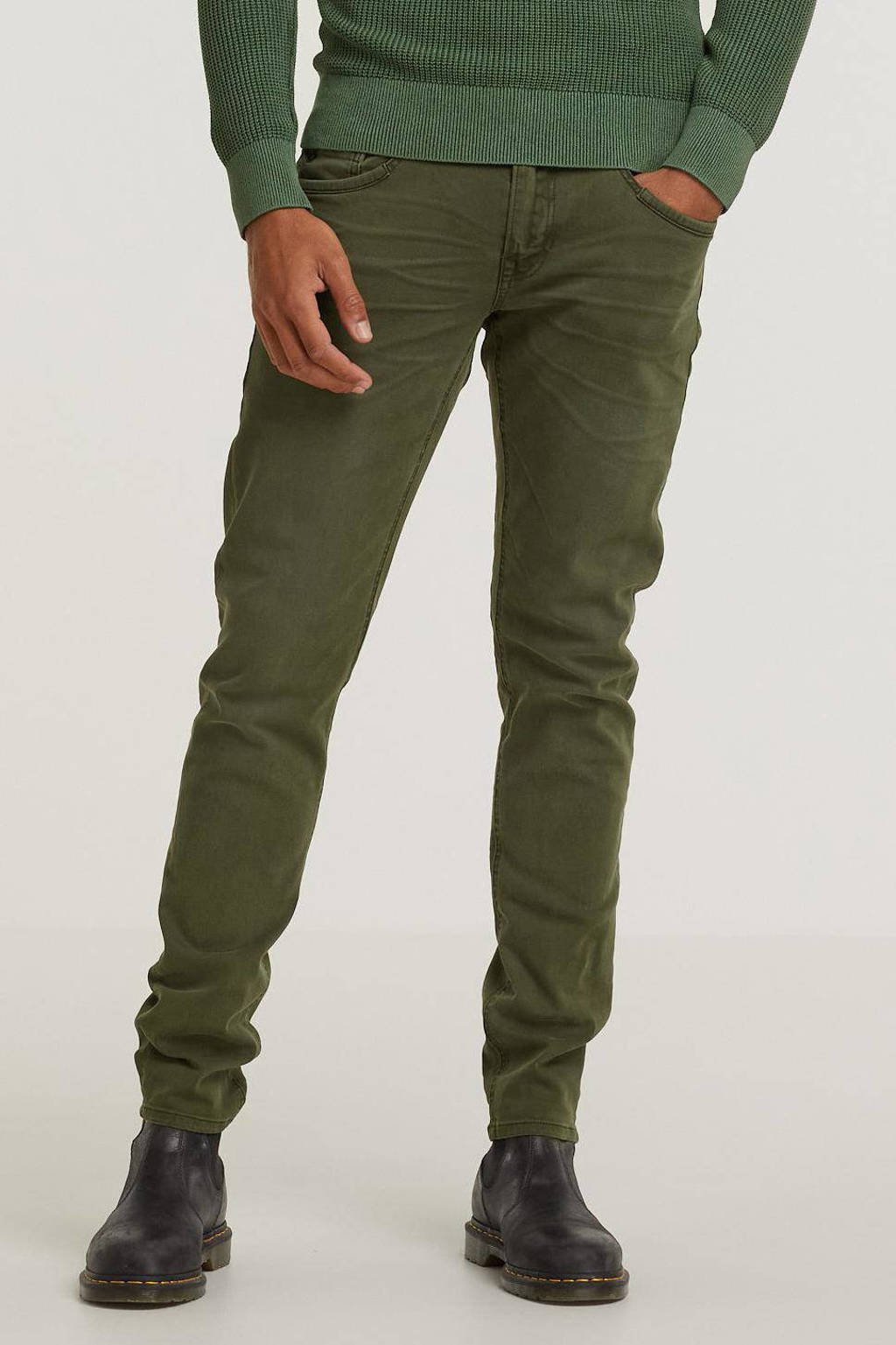 PME Legend slim fit jeans Tailwheel 6425 groen