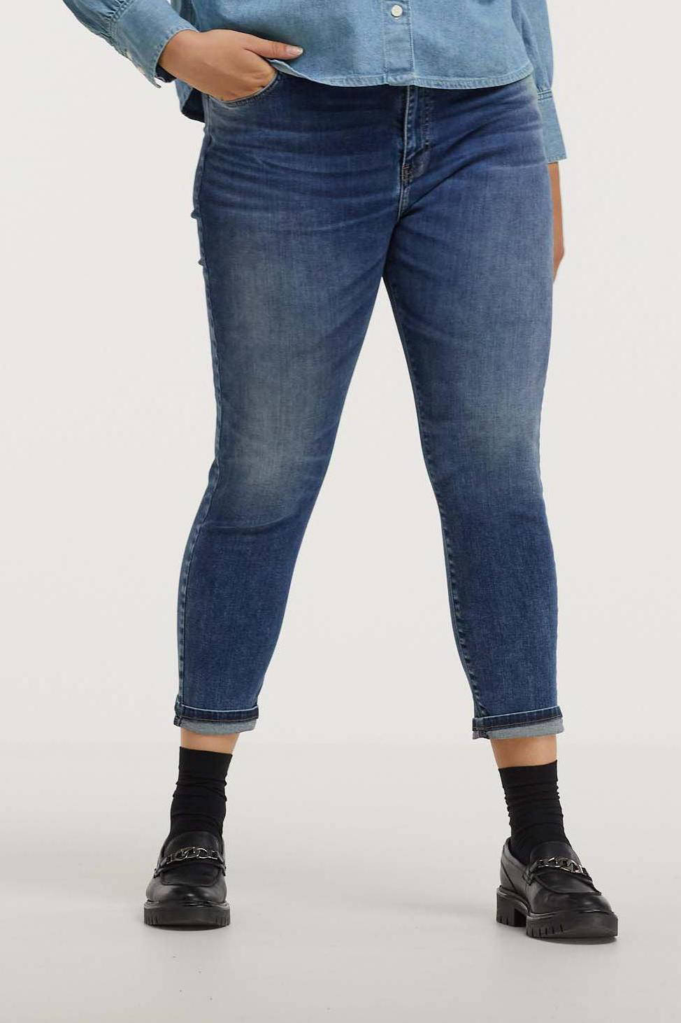 LTB jeans Love to be cropped skinny jeans LONIA 53408 jama wash | wehkamp