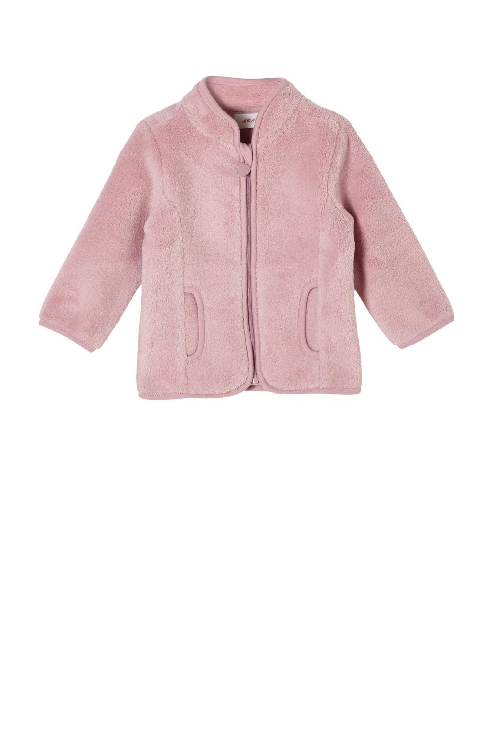 S.Oliver s. Olive r Pluche jas light roze online kopen
