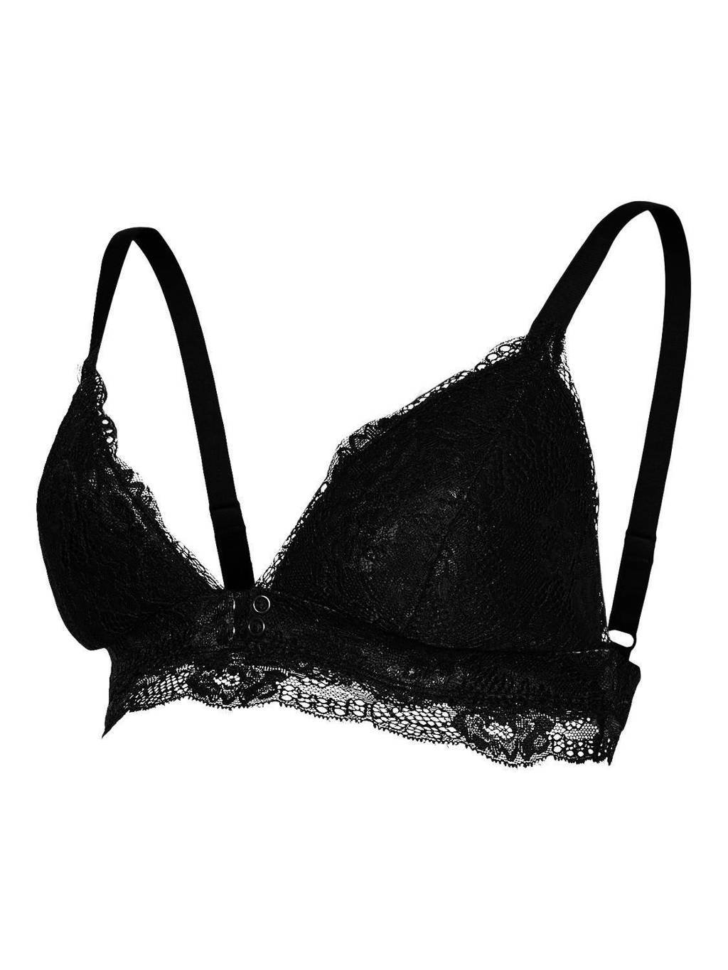 MAMALICIOUS voedingsbh MLZENINA zwart, Zwart
