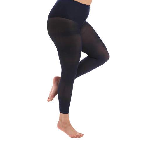 Pamela Mann Plus Size voetloze panty 90 denier donkerblauw afbeelding