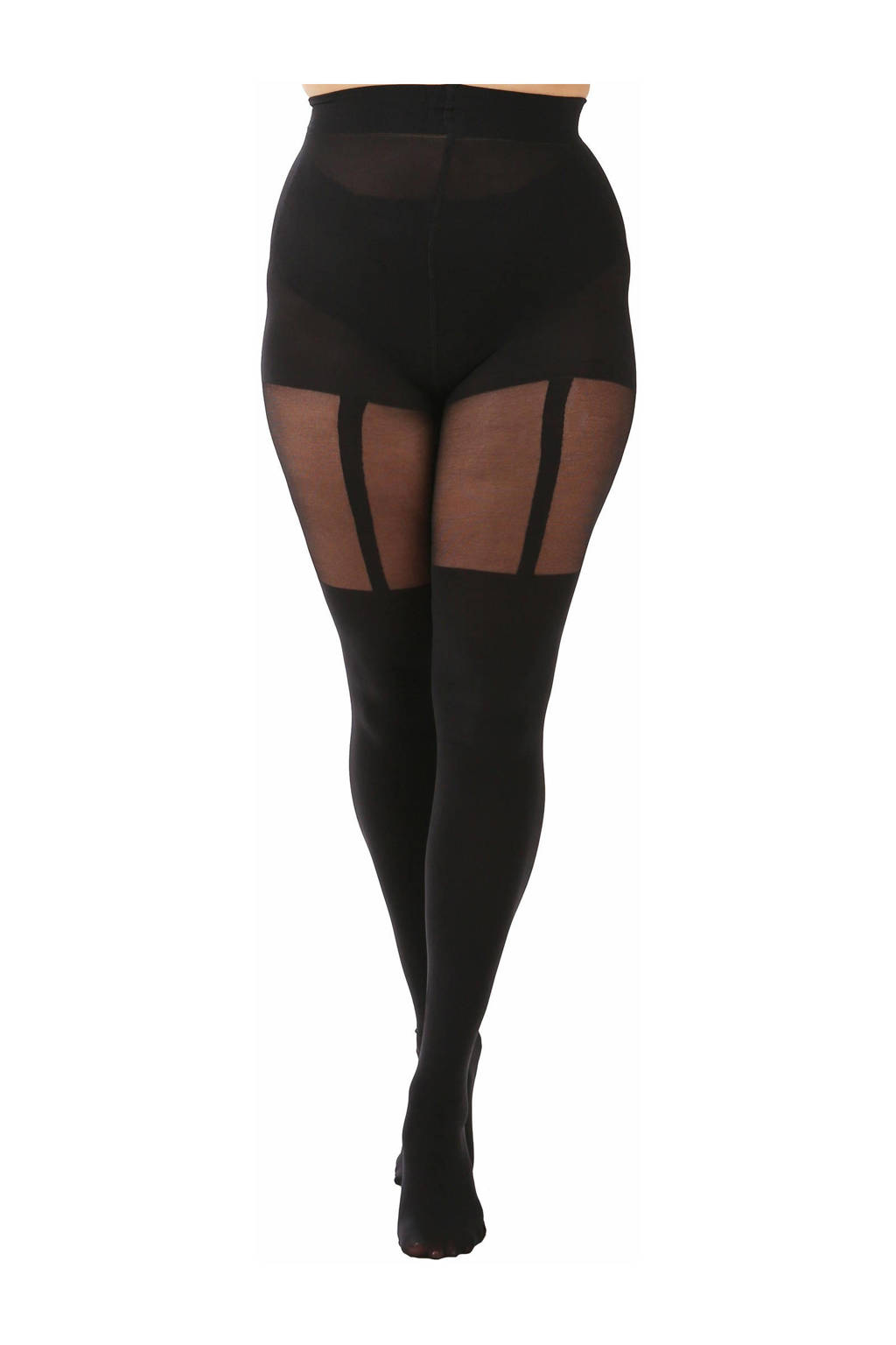 Pamela Mann Plus Size panty 30/50 denier zwart