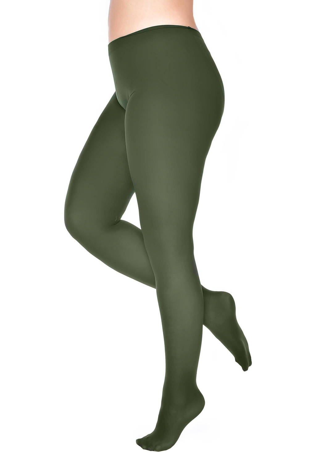 Pamela Mann Plus Size panty 90 denier kaki