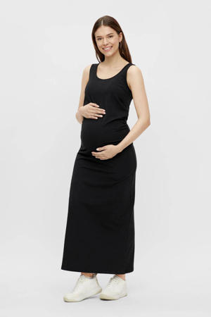 zwangerschapsjurk Emma met biologisch katoen zwart
