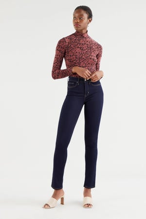 312 shaping slim high waist slim fit jeans darkest sky