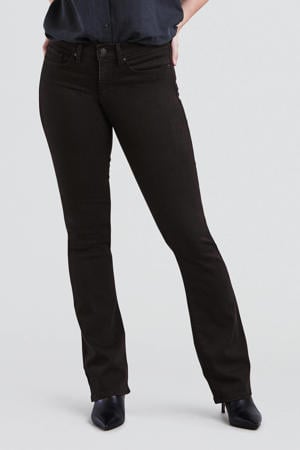 315 shaping bootcut jeans soft black