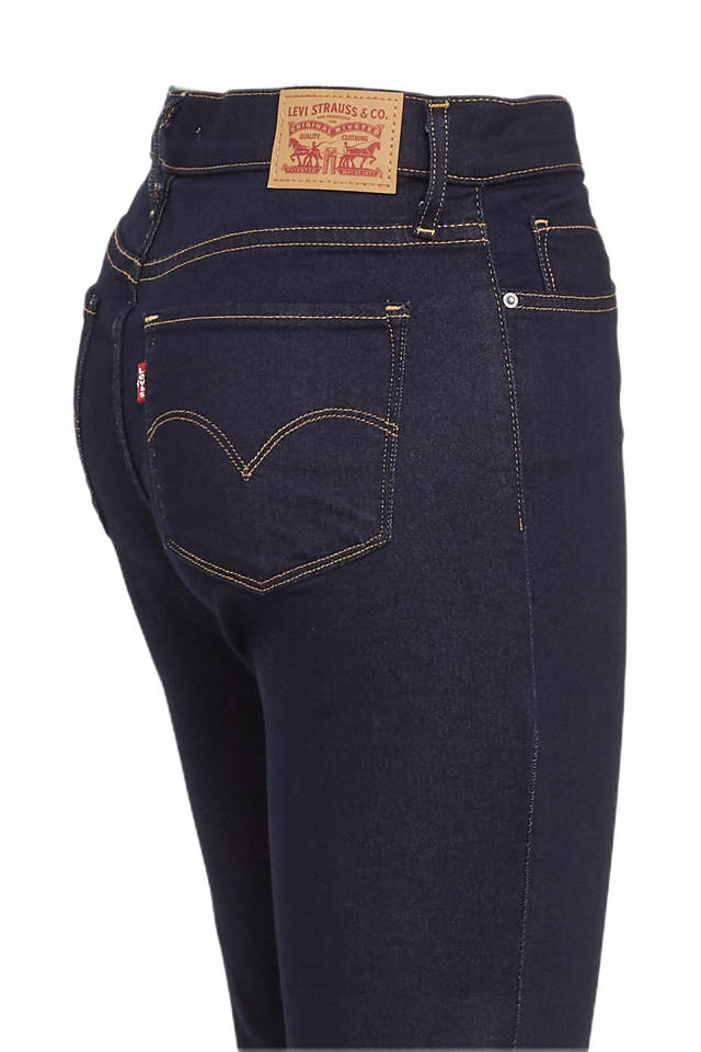 Levi's 314 shaping straight leg high waist jeans darkest sky