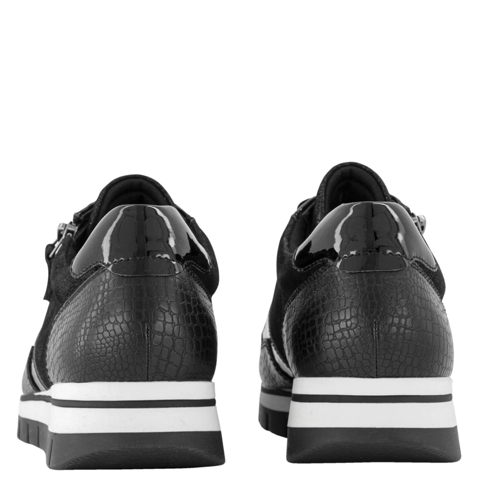 Medicus comfort leren sneakers zwart | wehkamp