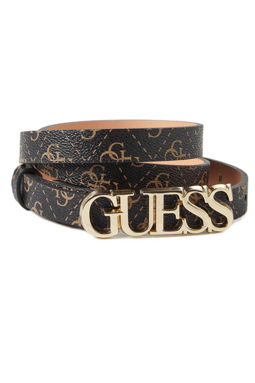 GUESS riem Naya donkerbruin, Donkerbruin