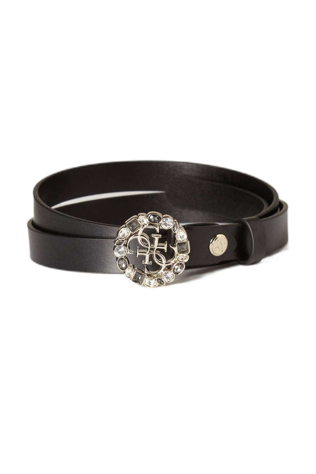 GUESS riem zwart, Zwart