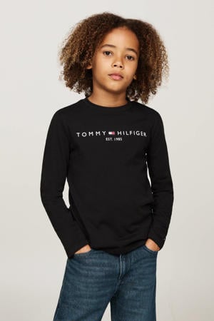 longsleeve van katoen zwart