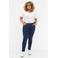 Zizzi high waist super slim jeans Amy dark denim