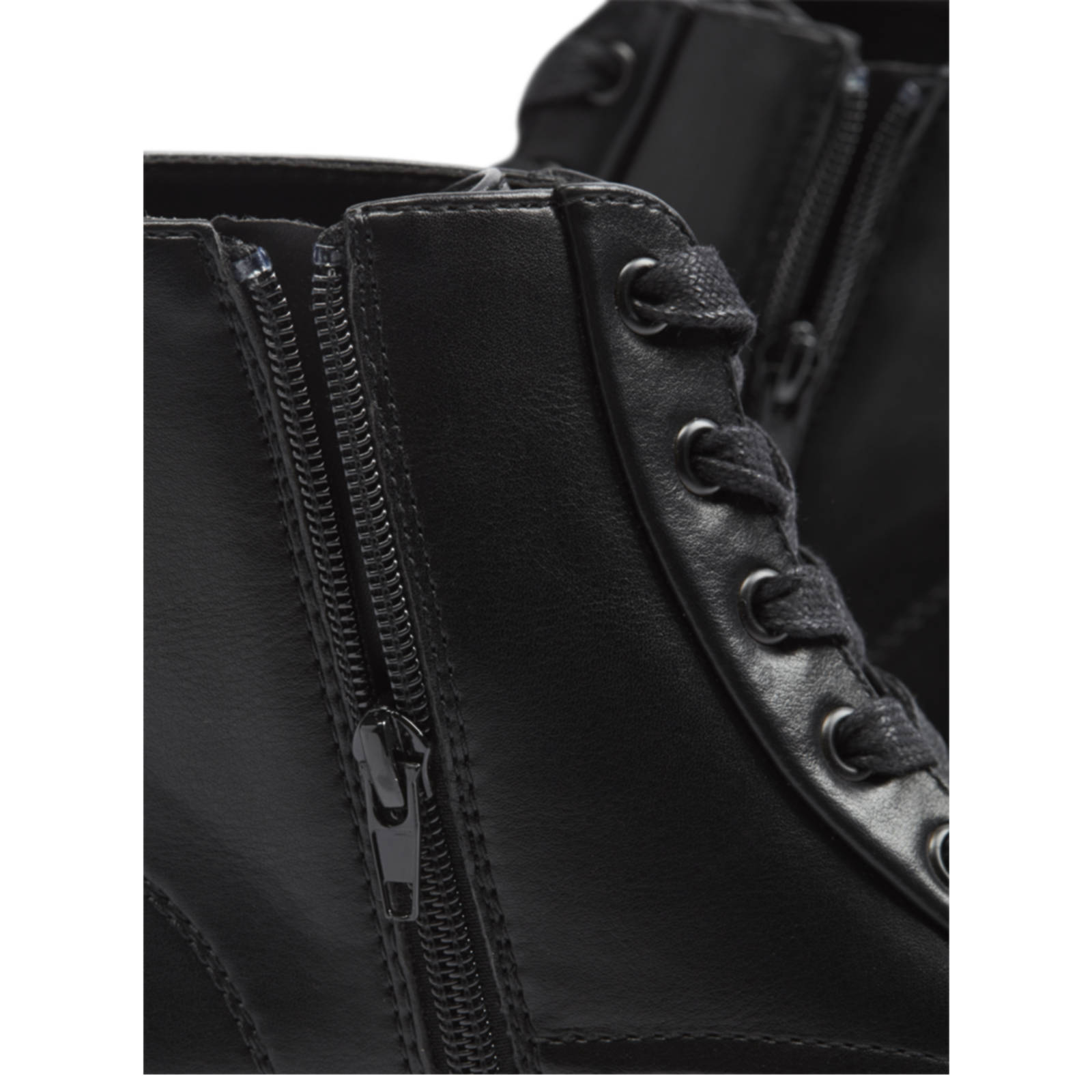 Graceland veterboots zwart | wehkamp