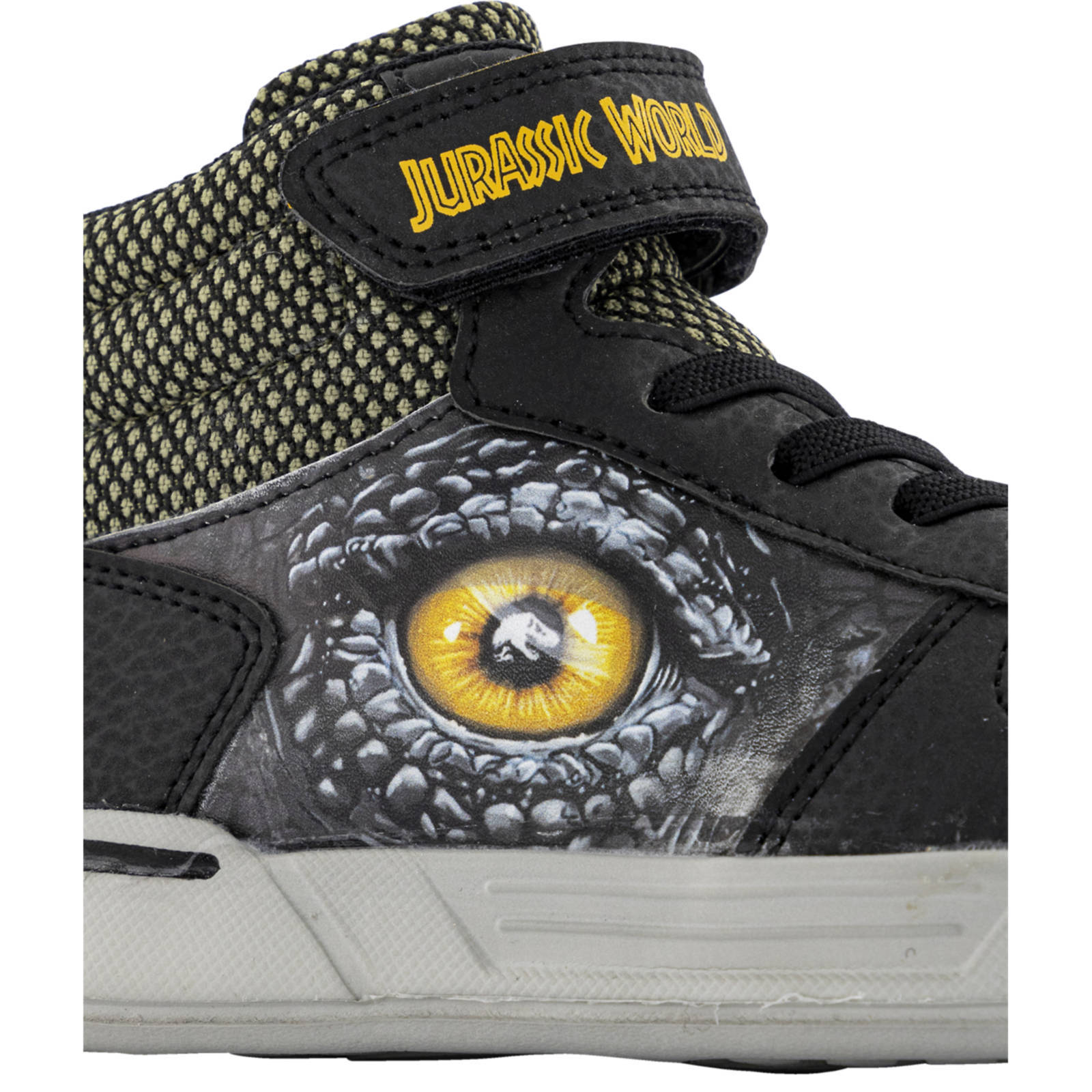 vanHaren Jurassic World hoge sneakers kaki/zwart | wehkamp