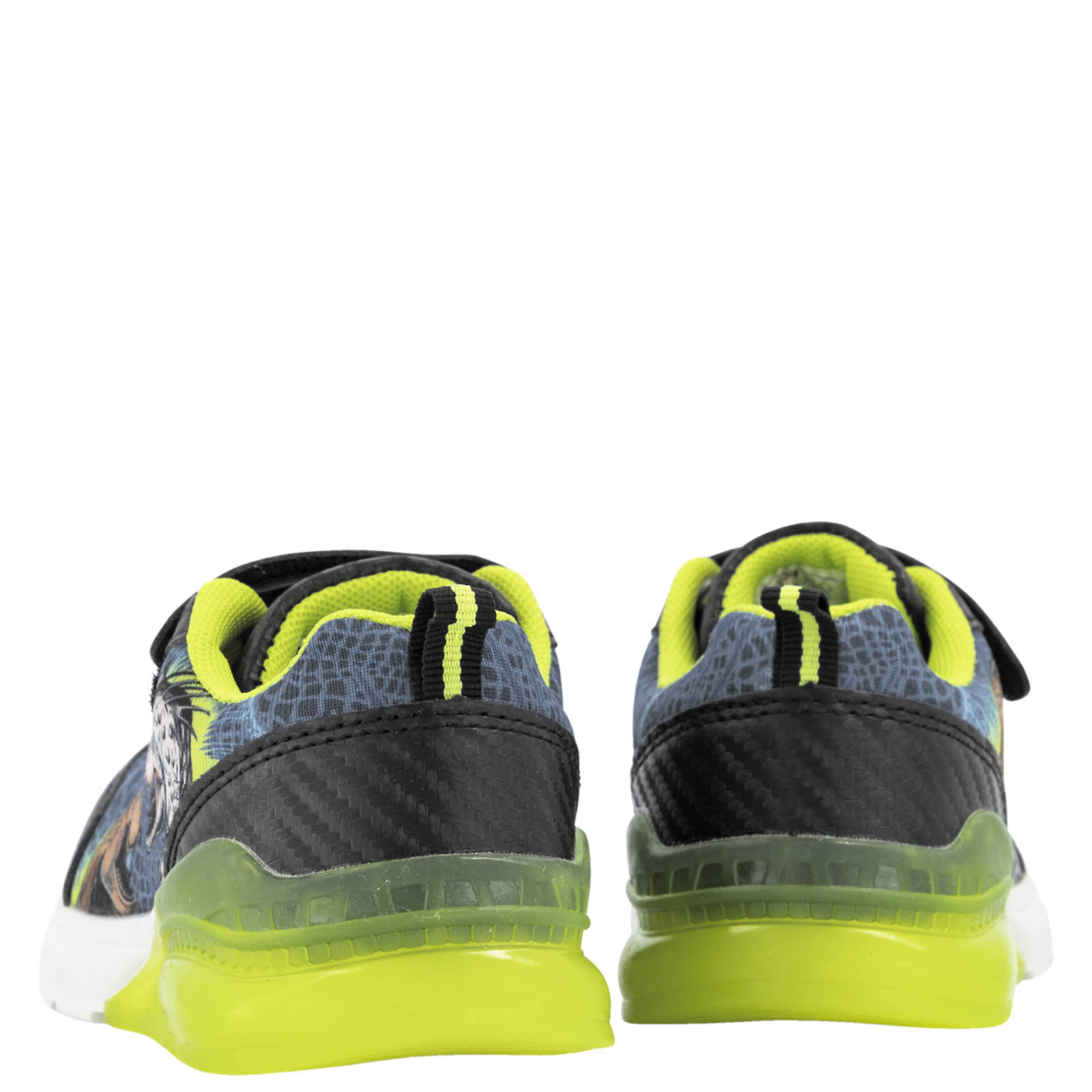 vanHaren Jurassic World sneakers blauw/geel | wehkamp