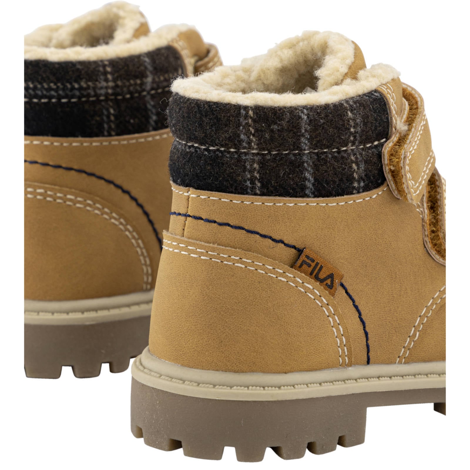 Fila enkelboots beige | wehkamp