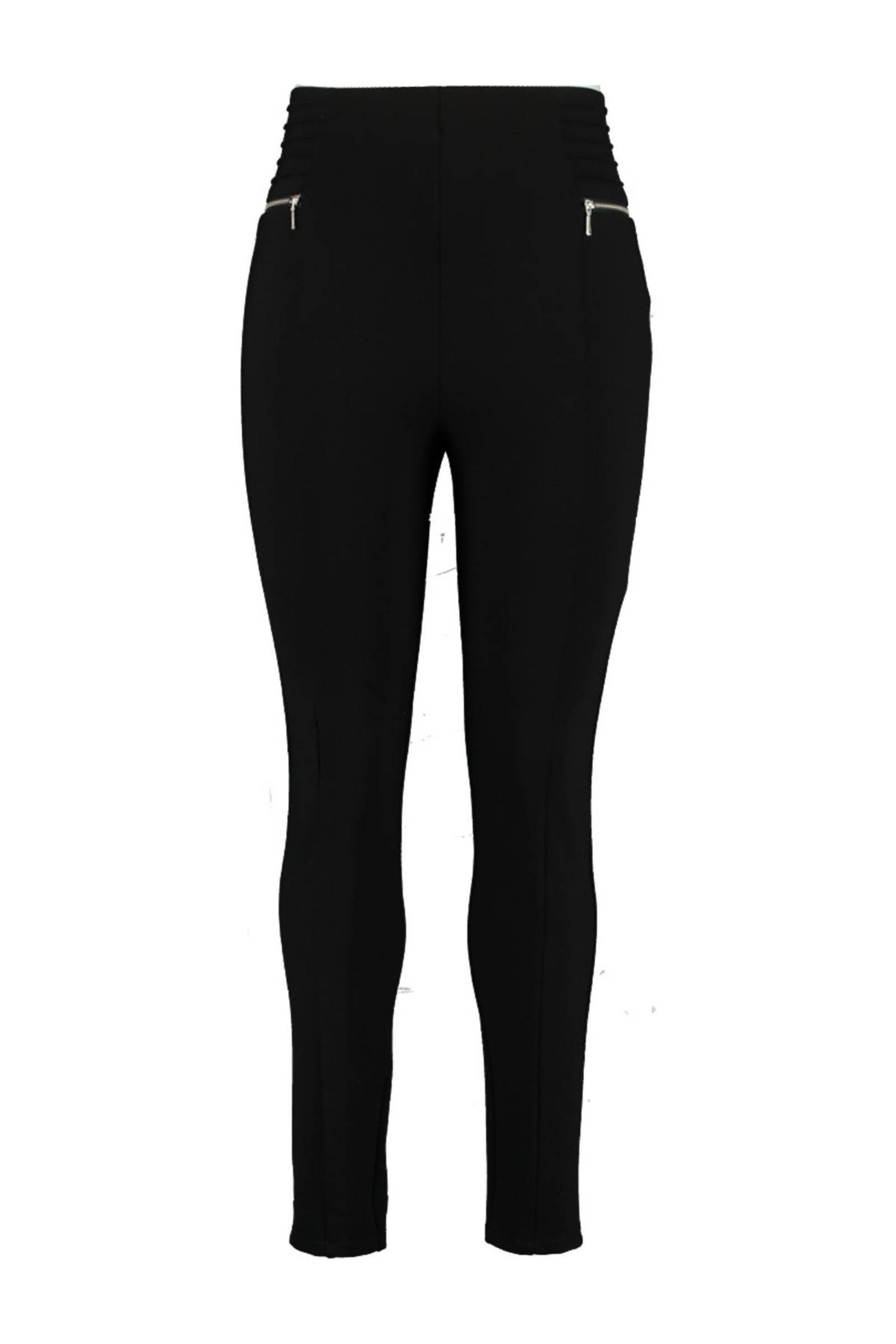 MS Mode high waist skinny tregging zwart | wehkamp