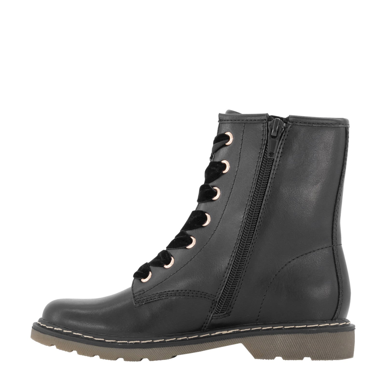 Graceland veterboots zwart | wehkamp