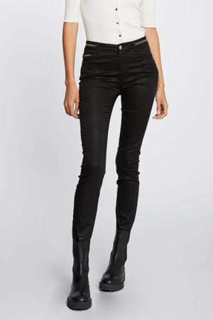 slim fit broek zwart