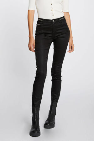 slim fit broek zwart