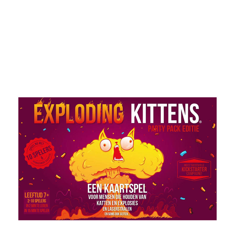 Exploding Kittens Exploding Kittens Party Pack NL wehkamp