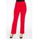 YOEK straight fit broek van travelstof DOLCE rood