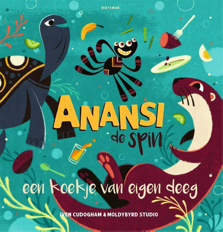 Iven Cudogham Anansi De Spin: Een Koekje Van Eigen Deeg | Wehkamp