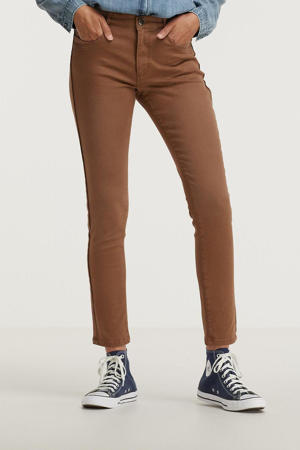 cropped high waist super skinny jeans Nikita (Elastic) Color Denim camel