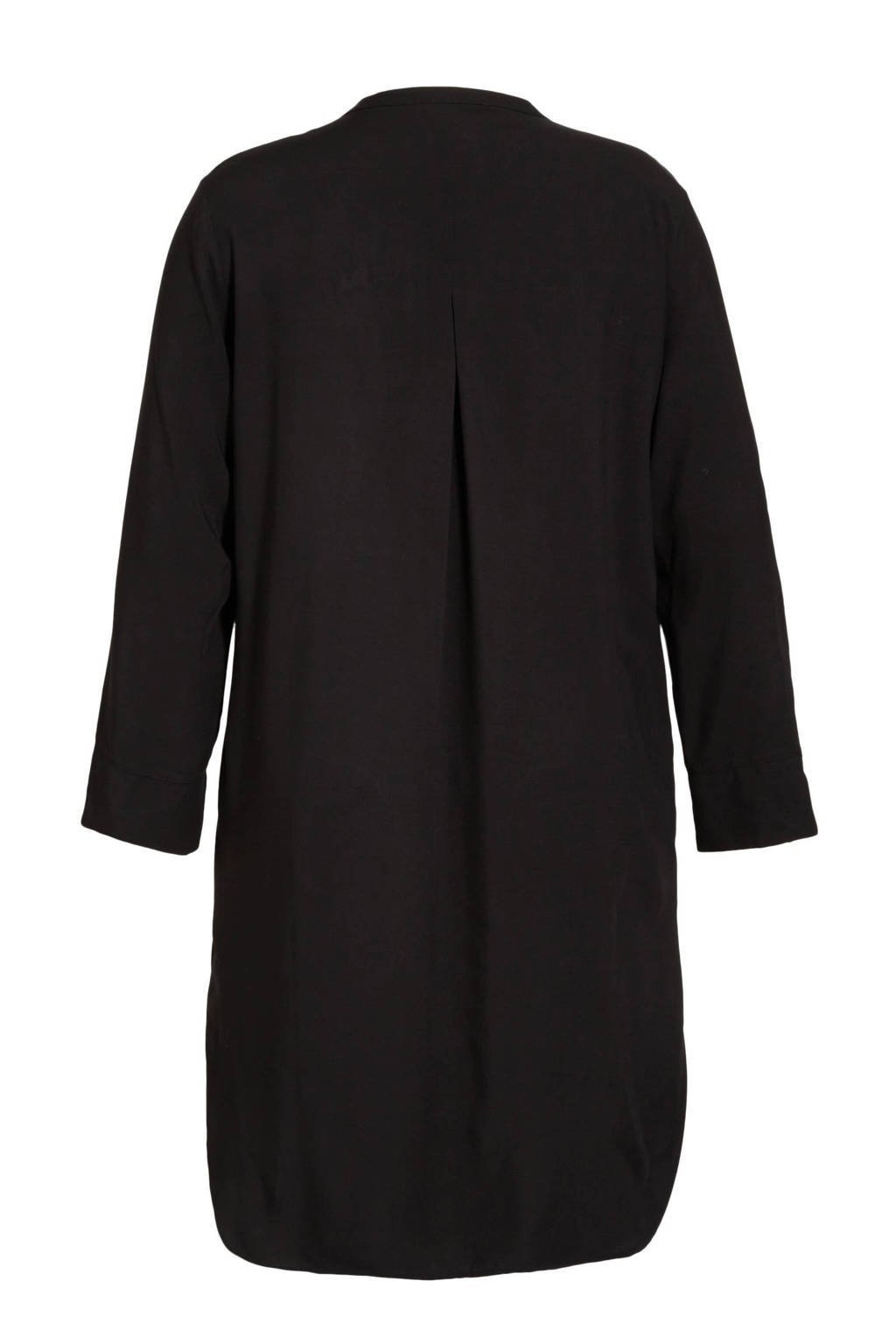 rechtdoor Stamboom Bron GREAT LOOKS Lange blouse zwart | wehkamp