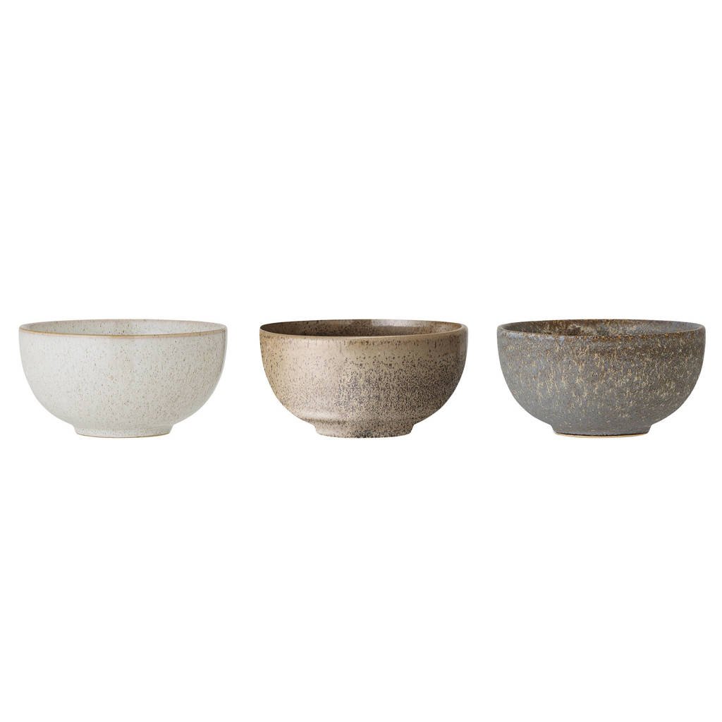 Bloomingville kom Addison (Ø16 cm) (set van 3)