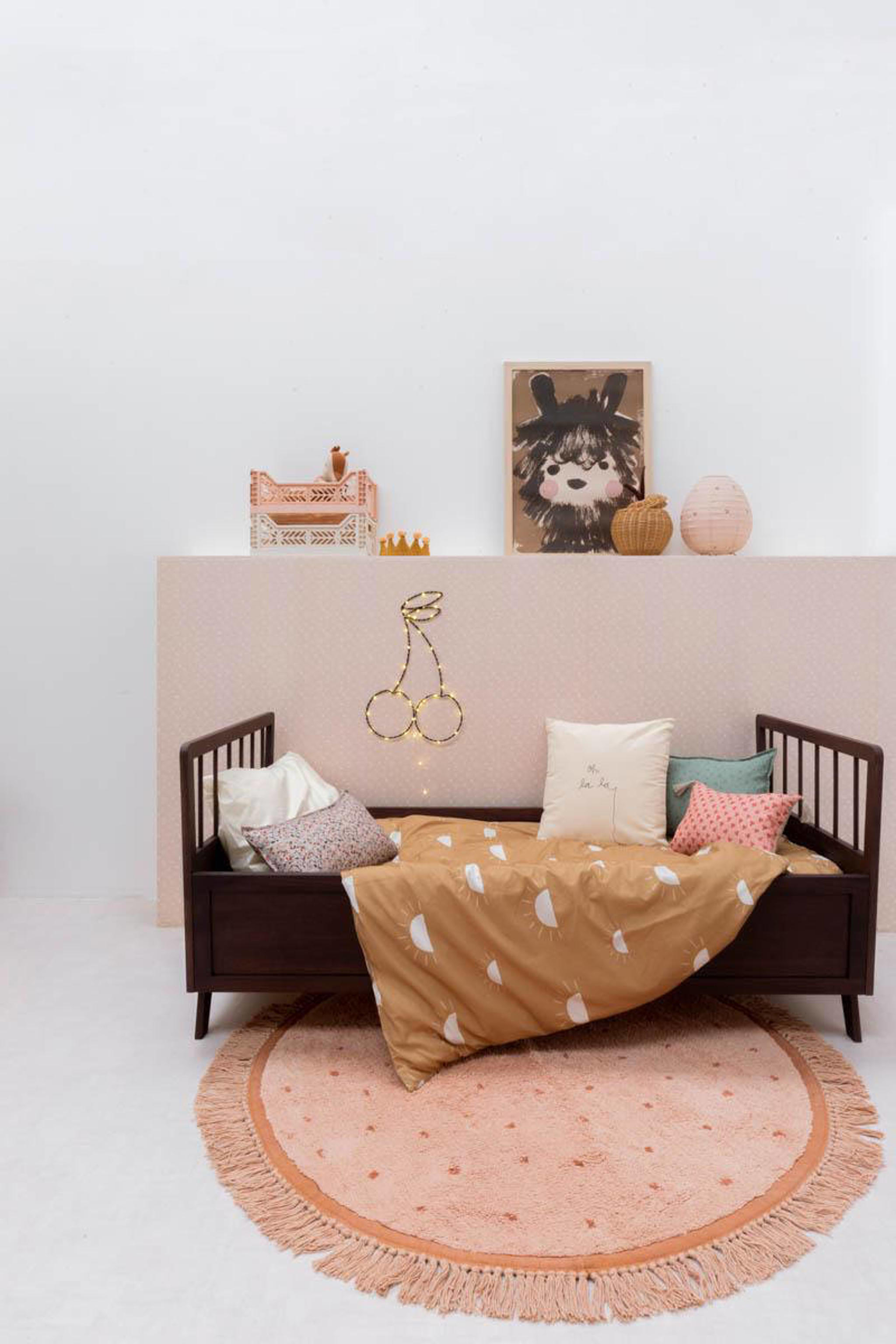 Tapis Petit kindervloerkleed Juul dot (Ø130 cm) - Afbeelding 2