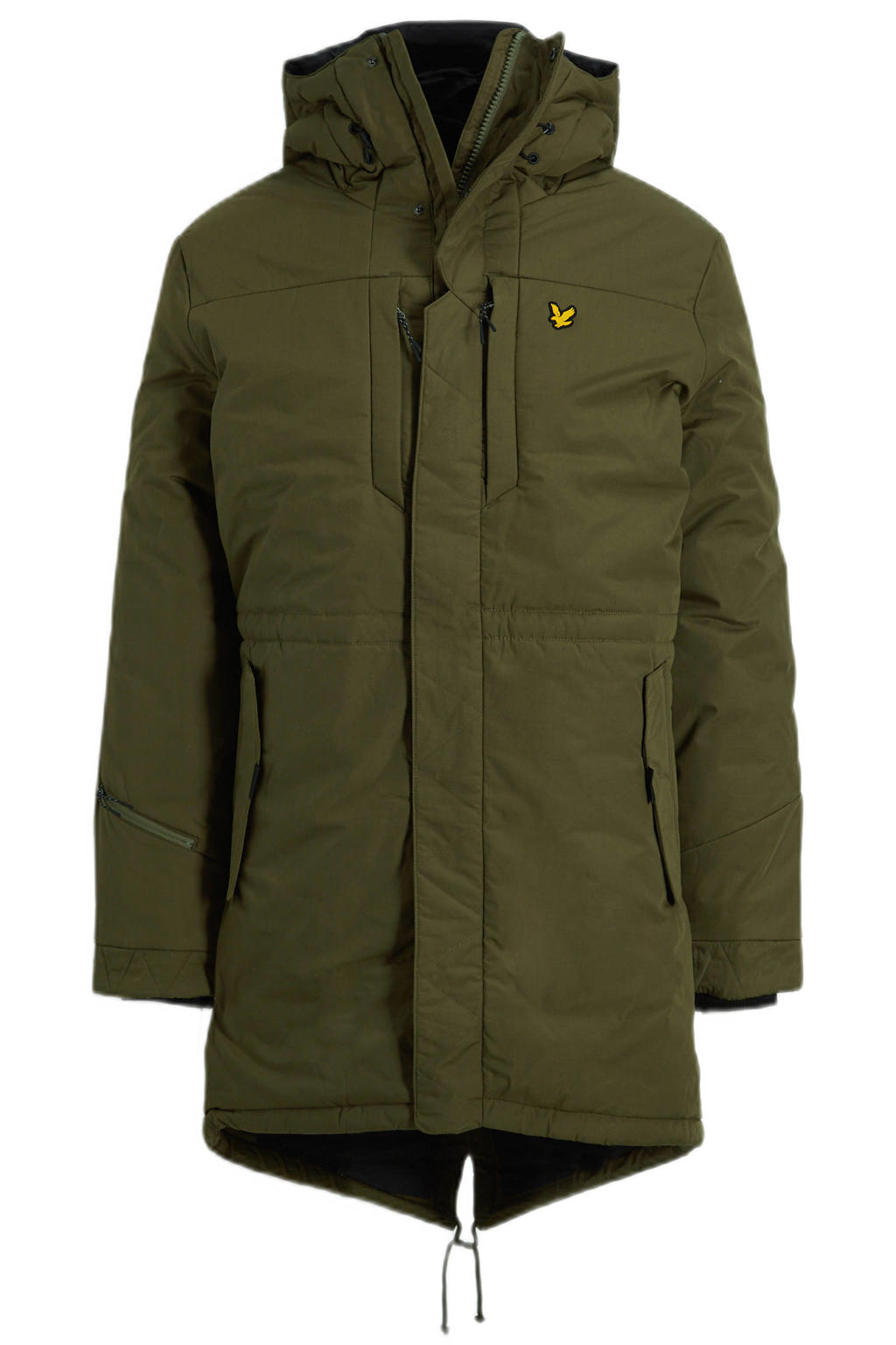 Lyle & Scott 2-in-1 winterjas Modular groen | wehkamp