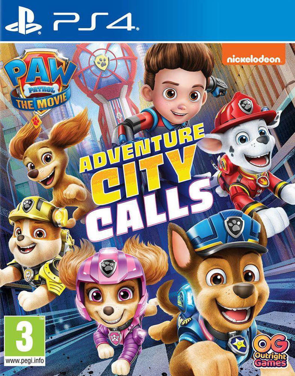 Paw Patrol the movie - Adventure city calls (PlayStation 4)