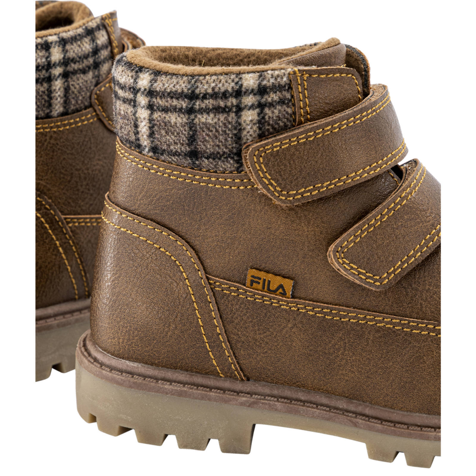 Fila enkelboots bruin | wehkamp