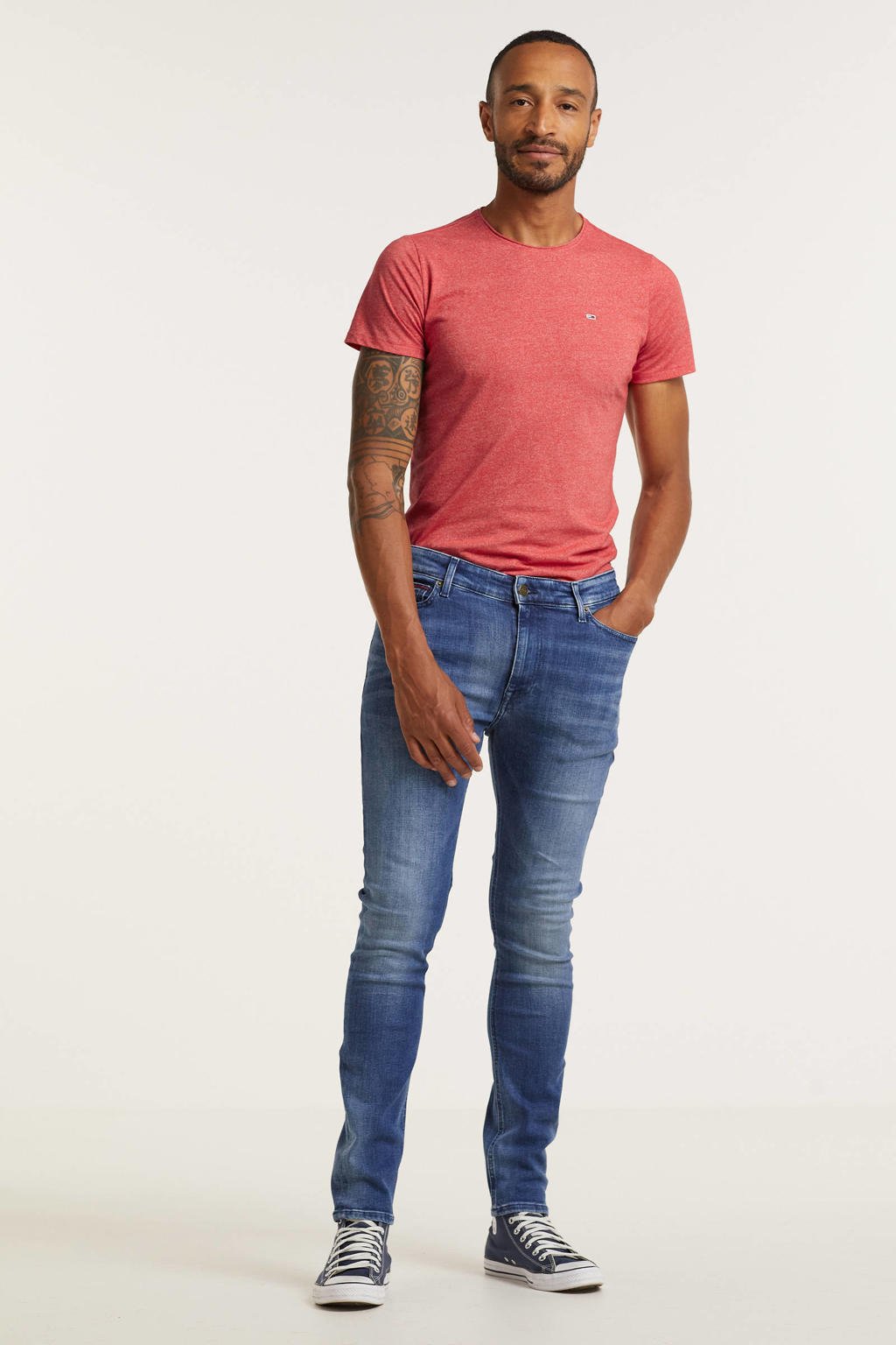 Tommy Jeans skinny jeans Simon mid blue