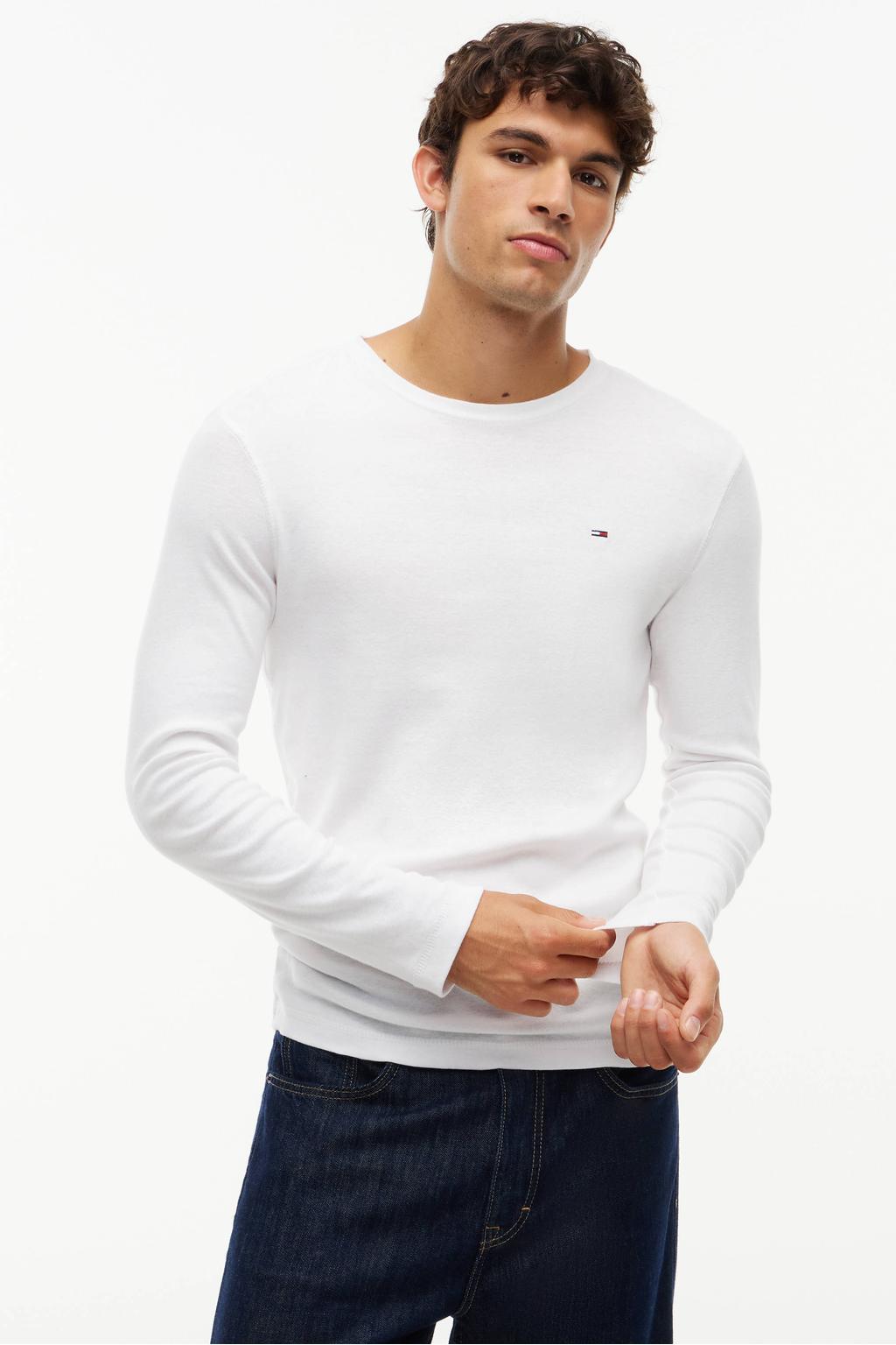 Tommy Jeans longsleeve classic white