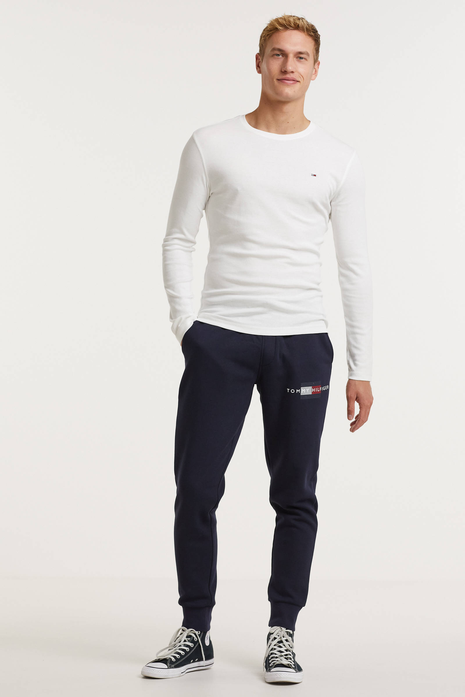 Tommy jeans longsleeve discount heren