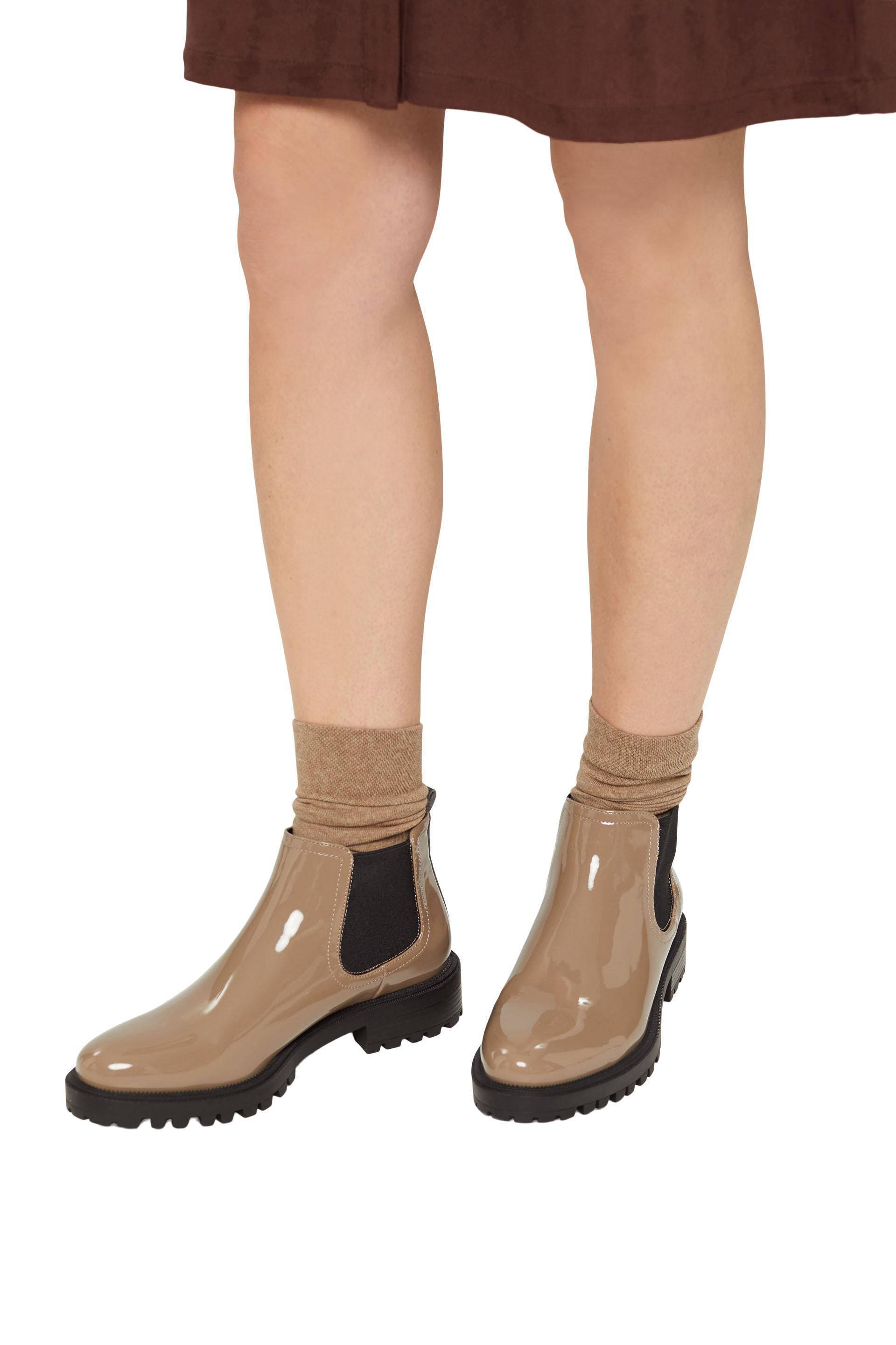 esprit boots taupe