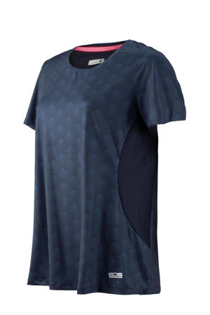 Plus Size sport T-shirt Bente Plus donkerblauw