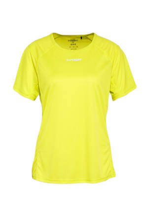 sport T-shirt Train Active geel