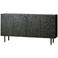 WOOOD WOOOD Counter Dressoir - Hout - Zwart - 83x160x40