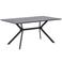 WOOOD WOOOD Bruno Eettafel - Mdf - Zwart - 160x90