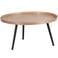 WOOOD Mesa Bijzettafel XL - Hout - Naturel - 39x78x78